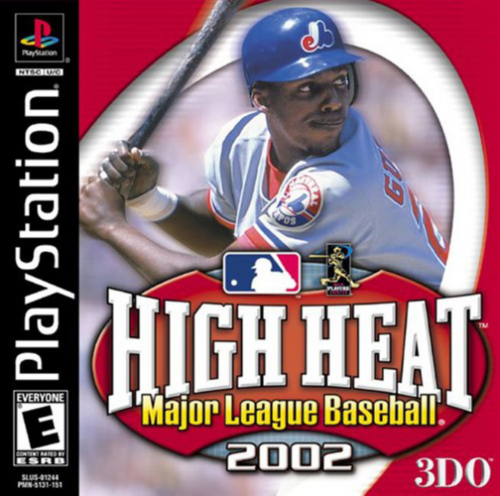 High Heat Major League Baseball 2002 (USA) Cover